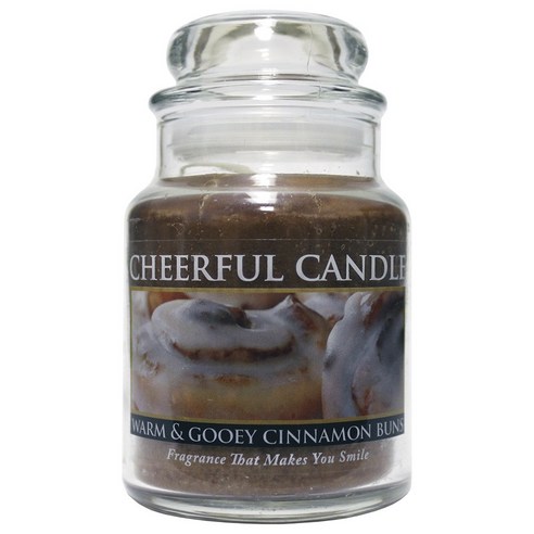 어치어풀기버 치어풀 자캔들, Warm & Gooey Cinnamon Buns, 170.1g