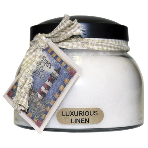 A Cheerful Giver 마마 자 캔들 22oz, 1개, Luxurious Linen