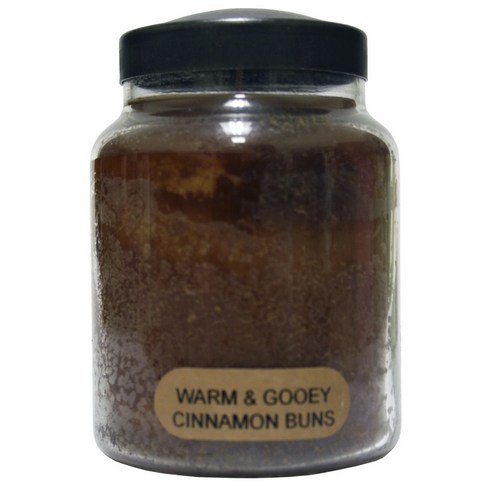 A Cheerful Giver 베이비 자 캔들 6oz, 1개, Warm & Gooey Cinnamon Buns