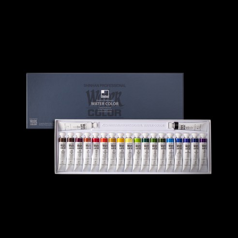 신한화구]전문가용수채화물감 낱색12ml*6개입 수채화물감, 12ml, 414번 신한물감 Best Top5