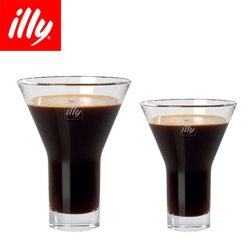 [커피타임나우ㅣ인기상품] illy 일리 아이스잔 아이스컵 2종, 일리 아이스 에스프레소 컵: 더위를 식히는 스타일리시한 여름 음료 [CoffeeTimeNOWㅣ추천상품]