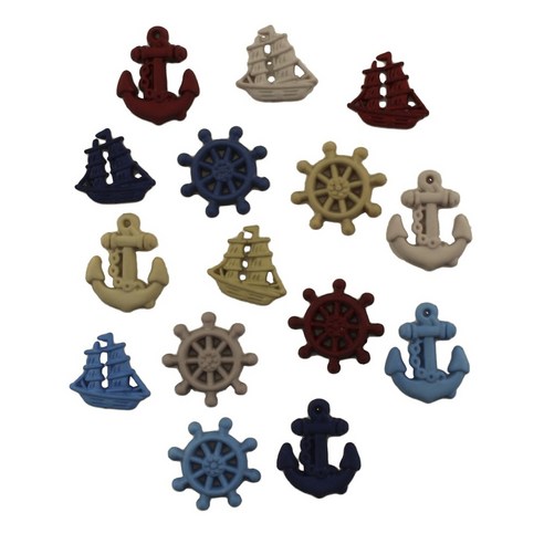 버튼갤로어 단추 테마 팩, Ahoy, 1개