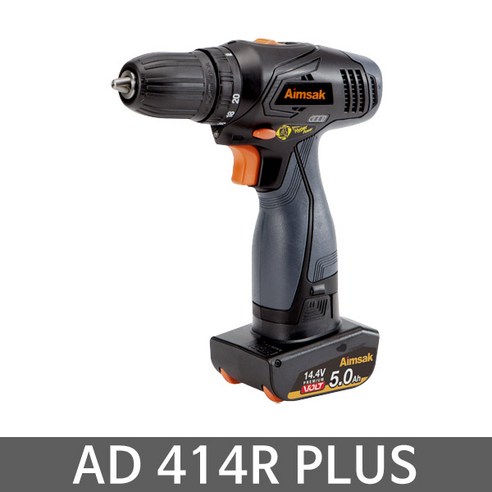 아임삭 충전 드릴 드라이버 AD414R PLUS 14.4V 전동 전동드릴 목공전동공구 전동톱 전동드라이버 충전식전동공구 수입전동공구 Best Top5