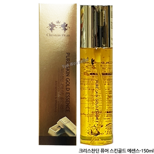 GJ가짐 크리스찬딘 퓨어 스킨 골드 대용량 에센스 세럼 -150ml, 1개, 150ml