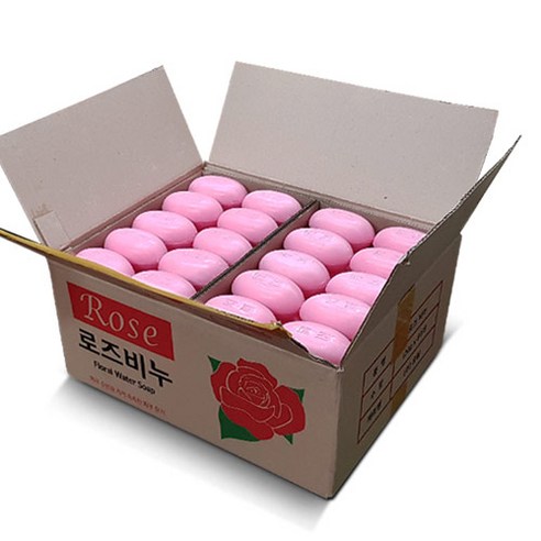 로즈핑크비누 업소용 목욕탕 여관 모텔 호텔 사우나 비누 120g - 비누 | 쿠팡