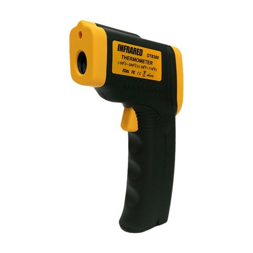 라이크포유 비접촉식 적외선온도계 DT8380, 1개
