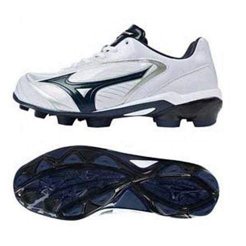 MIZUNO [172014] 미즈노 포인트화 (백+남)