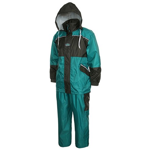 도롱이 오토바이 우의 상하의세트 AJ-2003 레드, XXXL(110)