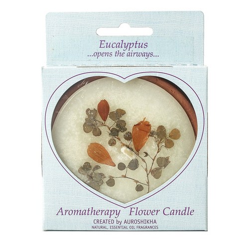 오로시카 아로마테라피 플라워 컵캔들, Eucalyptus, L