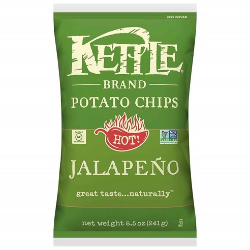 케틀브랜드 포테이토 칩, Jalapeno, 241g
