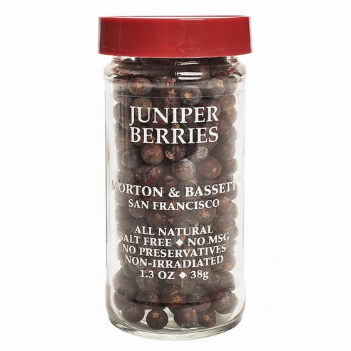 Morton & Bassett 주니퍼 베리, 38g, 1개