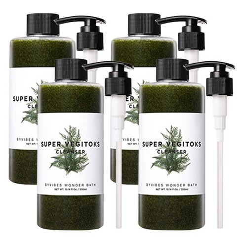 원더바스 슈퍼 베지톡스 클렌저 그린, 300ml, 4개 클렌징/필링 Best Top5