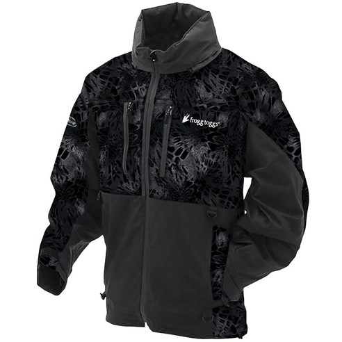 Frogg Toggs 파일럿 시리즈 PRYM1 재킷 외피, Blackout