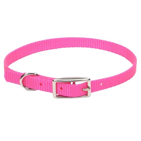 코스탈펫 나일론 애견 목줄, Neon Pink