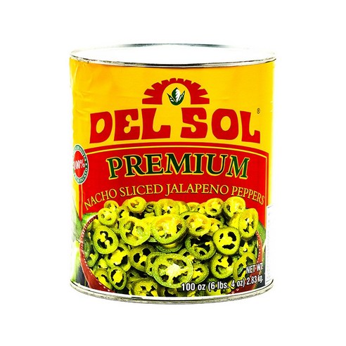 대용량 할라피뇨 페퍼스 슬라이스 고추피클 2.892kg, 1개
