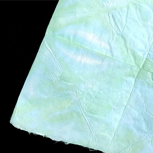 옥색 염색한지 (63cmX93cm) 5장묶음, 옥색-염색한지