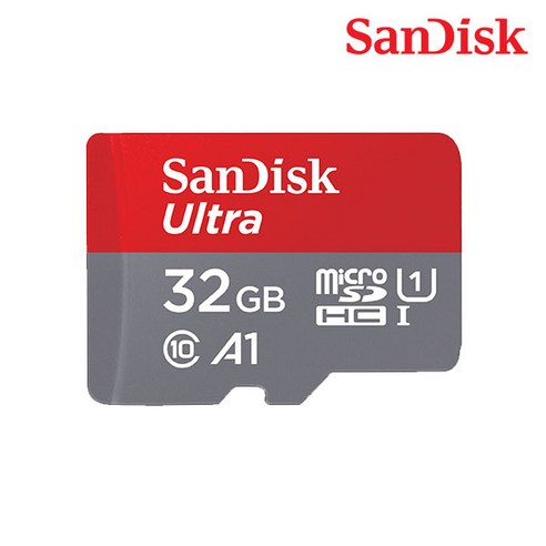 샌디스크 Ultra mircroSD UHS-I 메모리카드 SDQUAR, 32GB