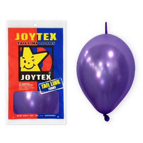피플스파티 조이텍스_12인치(30cm)펄 링크룬 풍선 50개입, 퍼플, 1개