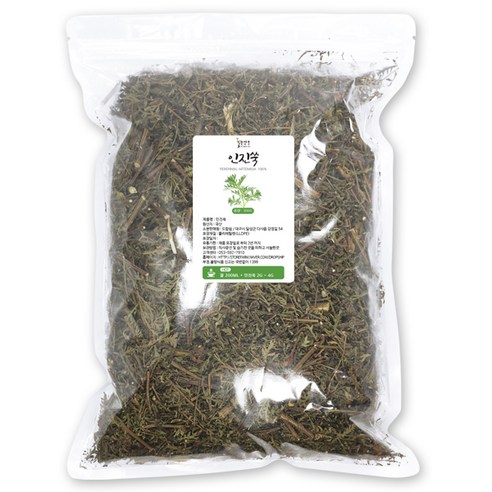 인진쑥(국산) 1kg 인진쑥 사철쑥 건강 한방 약재 차, 1개