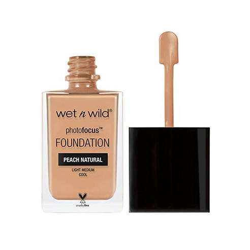 웻앤와일드 포토포커스 파운데이션, Peach Natural, 1개