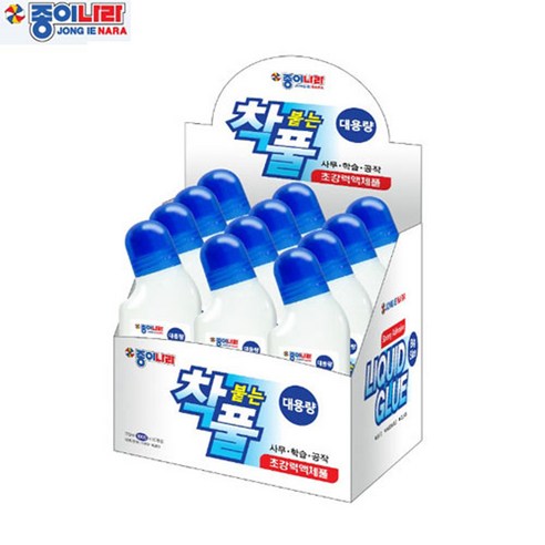 종이나라 PVA 물풀 착풀 170ml 12개포장갑 - 물풀 | 쿠팡