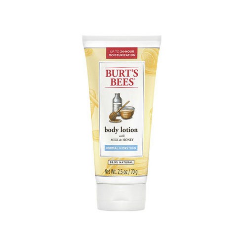 버츠비 내추럴 바디 로션 밀크 & 허니, 70g, 1개
