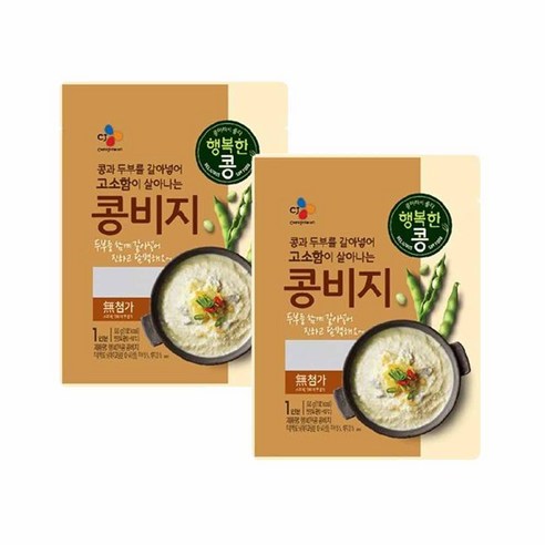 (냉장)행복한콩 콩비지320gx2개