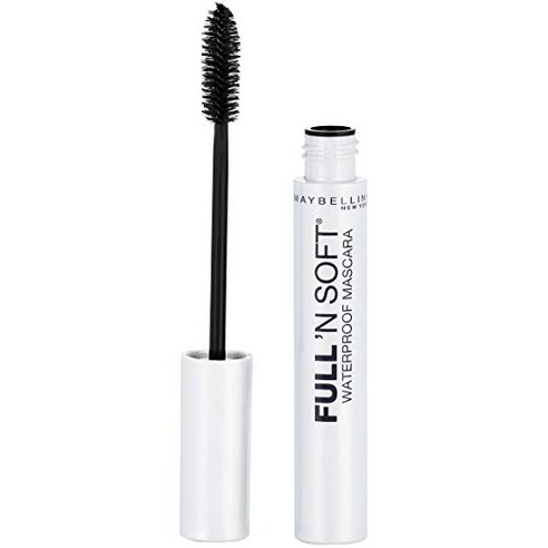 메이블린 풀 앤 소프트 워터프루프 마스카라 8.2ml, Very Black, 1개