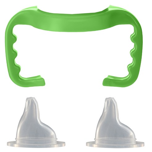 씽크베이비 보틀 투 시피 컵 컨버젼 리플레이스먼트 빨대컵부속용품 2종 세트, Light Green, 1개