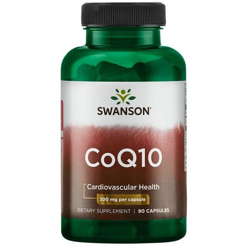 스완슨 CoQ10 200mg 캡슐, 1개, 90정