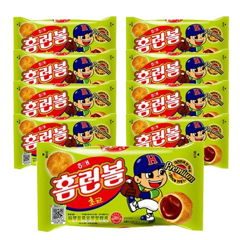 해태제과 홈런볼 초코, 41g, 4개