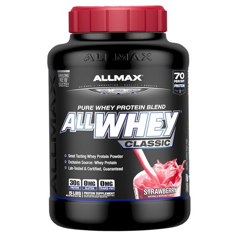 Allmax 올 웨이 클래식 퓨어 웨이 프로틴 블렌드, 2.27kg, 1개