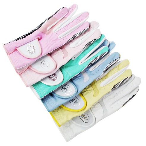 [하도] GH 쿨메쉬 실리콘 골프장갑, 여성용 양손 (핑크), 1개