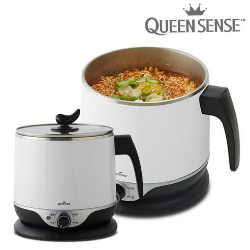 퀸센스 멀티포트 1.8L 화이트, QSF-MW160