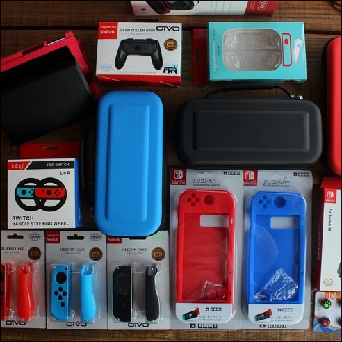 닌텐도 스위치 10종 악세사리 케이스, 1개, 선택2(실리콘케이스)