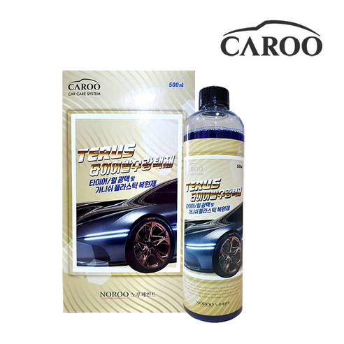 카루 타이어광택제 발수 백화복원제, 1개, 500ml