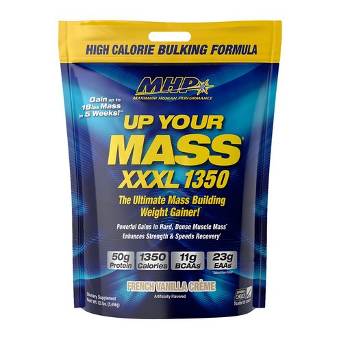 Mhp 업 유어 매스 XXXL 1350 웨이트 게이너, 5.46kg, 1개