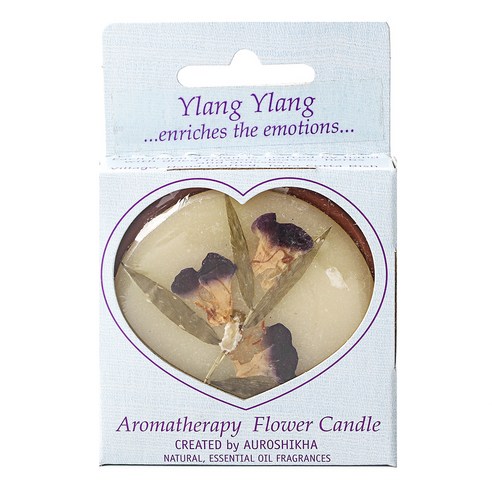 오로시카 아로마테라피 플라워 컵캔들, Ylang Ylang, M