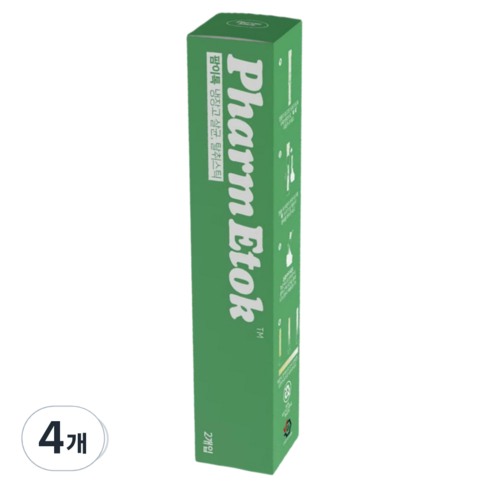 팜이톡 진짜 99.9% 살균 강력한 냉장고 탈취제, 4개, 6ml