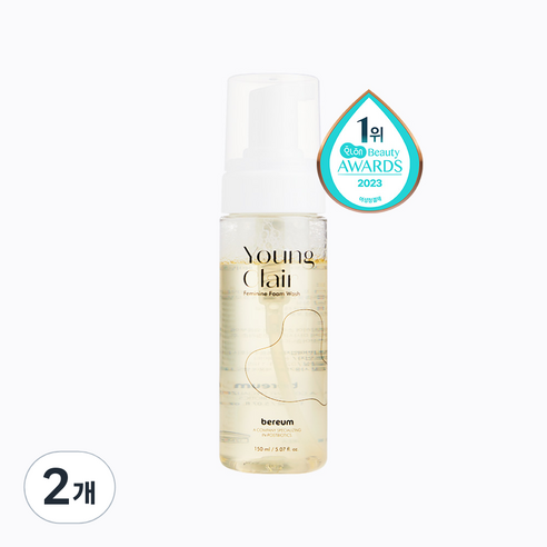 영끌레어 Y존 케어 저자극 유산균 여성청결제 폼워시, 2개, 150ml