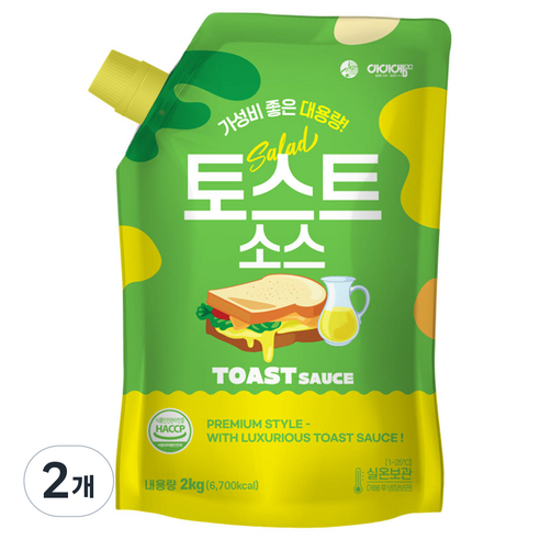 아이엠소스 토스트소스 대용량 전문점용