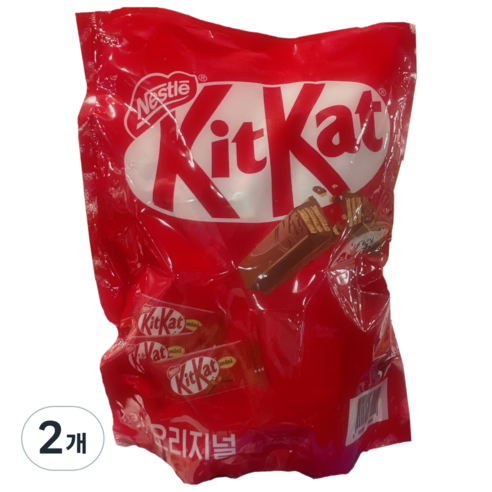 KitKat 킷캣 오리지널, 756g, 2개