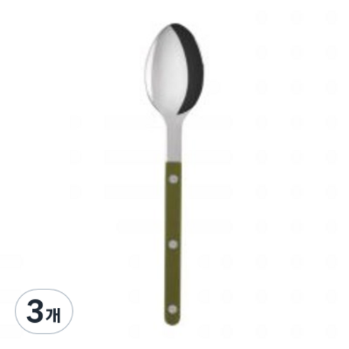 사브르 비스트로 샤이니 식기 커트러리 디너스푼, 펀그린, 3개