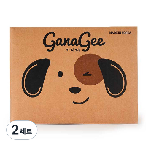 가나지 국산 패션 강아지기저귀 남아용 매너벨트, 대형, 2세트, 60개입