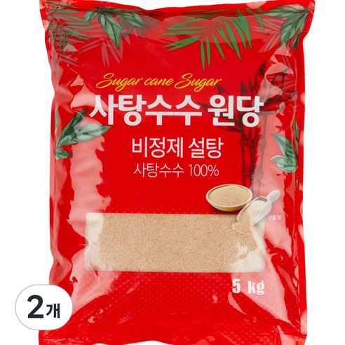 달곰 사탕수수 비정제 원당 설탕