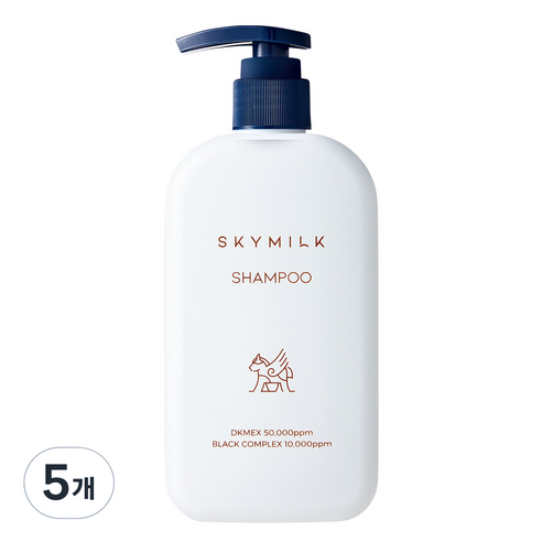 스카이밀크 동키밀크 아기 샴푸, 5개, 300ml