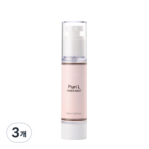 퓨리엘 Y존 여성 청결제 이너 미스트 약국입점, 50ml, 3개