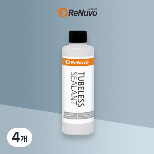 리뉴보 자전거 튜브리스 실란트 500ml, 4개