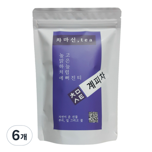 차마신티 계피차 티백 건강을 챙기는 따뜻한 차, 6개, 1g, 50개입