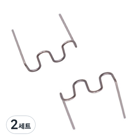 플라스틱 용접기 스테이플러 보수 복원 수리 PVC 기계 인두기 핀 범퍼용접, 500개, 2세트, 0.6mm